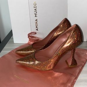 COPY - Amina Muaddi Ami Pointed Toe Pump